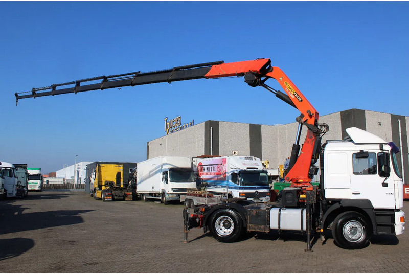 MAN 19.414 F2000 reserved !! + PALFINGER PK35000 F + EURO 2 + MANUAL - Cabeza tractora: foto 3 MAN 19.414 F2000 reserved !! + PALFINGER PK35000 F + EURO 2 + MANUAL - Cabeza tractora: foto 3