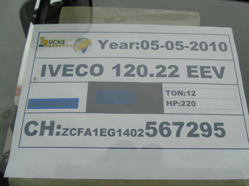 Iveco Eurocargo 120E22 EEV - Camión caja cerrada: foto 4 Iveco Eurocargo 120E22 EEV - Camión caja cerrada: foto 4