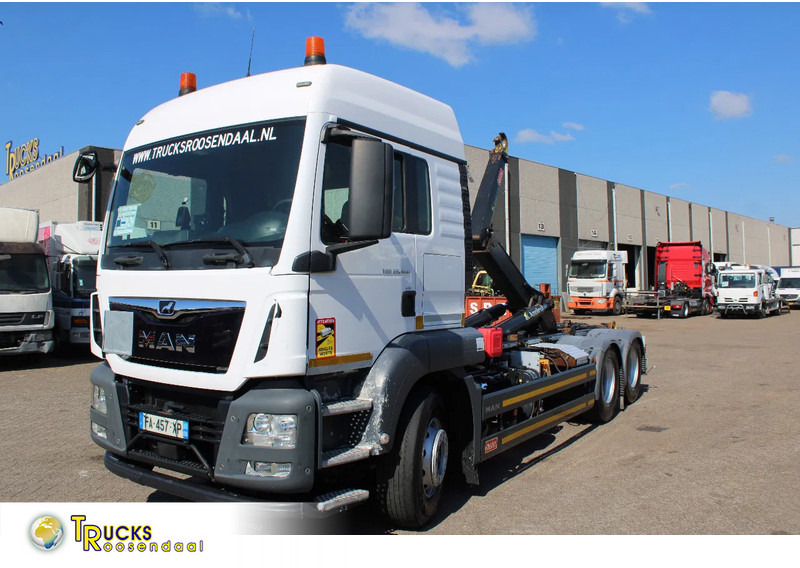 MAN TGS 28.460 + 6X2 + HOOKSYSTEM 20TONS + EURO 6 - Camión multibasculante: foto 1 MAN TGS 28.460 + 6X2 + HOOKSYSTEM 20TONS + EURO 6 - Camión multibasculante: foto 1