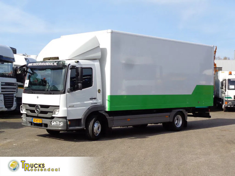 Mercedes-Benz Atego 816 + Euro 5 - Camión caja cerrada: foto 1 Mercedes-Benz Atego 816 + Euro 5 - Camión caja cerrada: foto 1