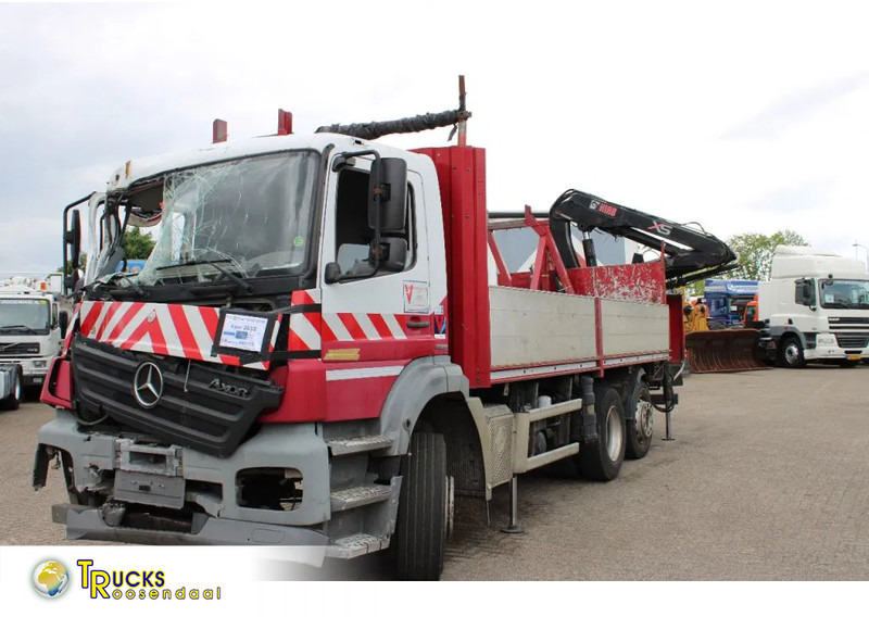 Mercedes-Benz Axor 2633 + HIAB 144 BS 2 HIDUO + 6X2+REMOTE - Camión grúa: foto 1 Mercedes-Benz Axor 2633 + HIAB 144 BS 2 HIDUO + 6X2+REMOTE - Camión grúa: foto 1