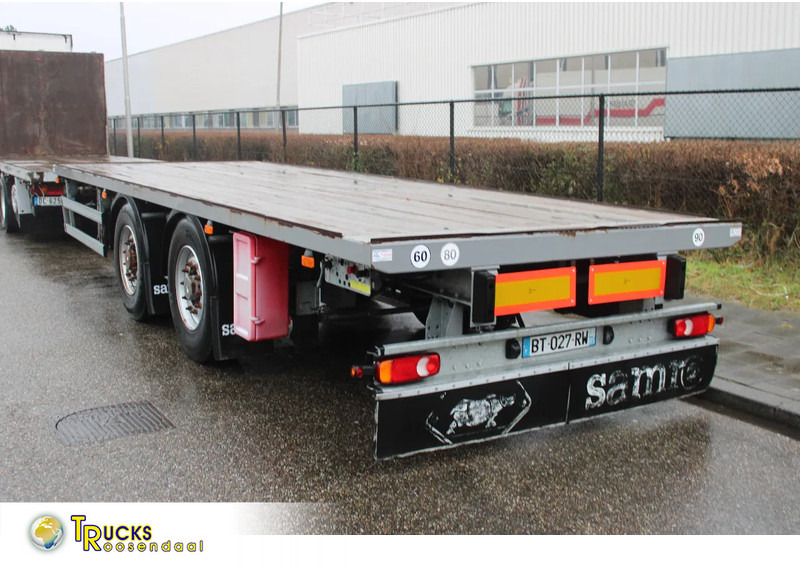 Samro 2 axle - Remolque plataforma/ Caja abierta: foto 1 Samro 2 axle - Remolque plataforma/ Caja abierta: foto 1