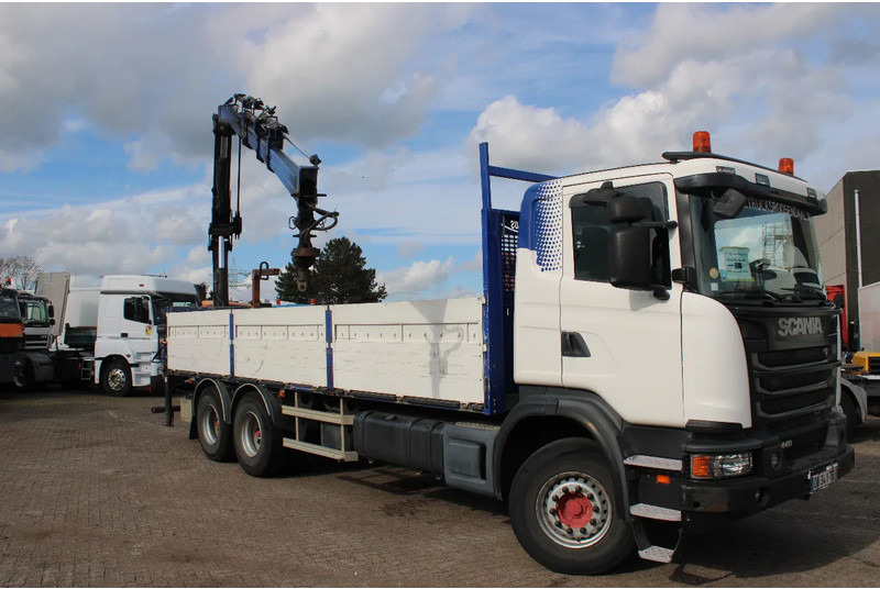 Scania G440 hiab 166-4 hipro + 6x4 + manual + remote - Camión grúa: foto 4 Scania G440 hiab 166-4 hipro + 6x4 + manual + remote - Camión grúa: foto 4