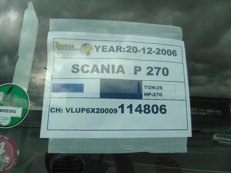 Camión caja cerrada Scania P 270 + 6x2 + manual + 9.85 box: foto 18