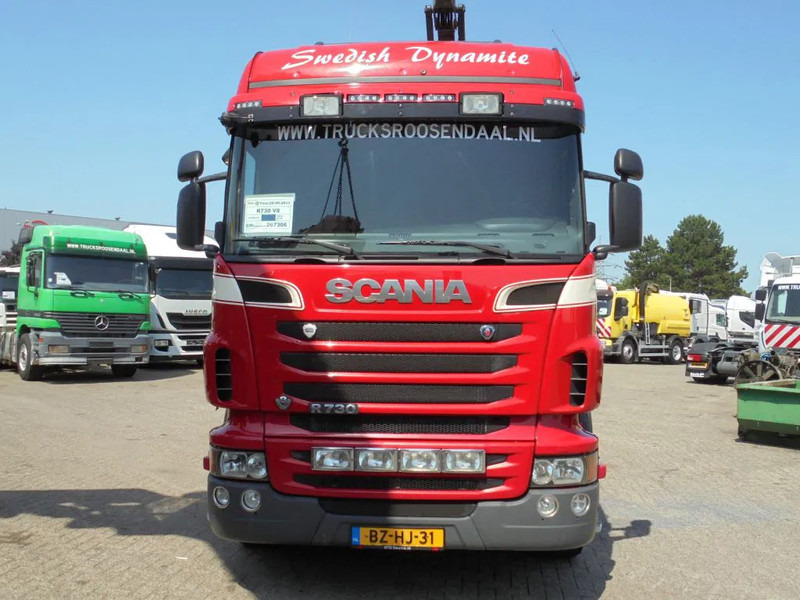 Scania R730 V8 + Euro 5 + Loglift 115Z + 6X4 - Camión caja abierta: foto 2 Scania R730 V8 + Euro 5 + Loglift 115Z + 6X4 - Camión caja abierta: foto 2