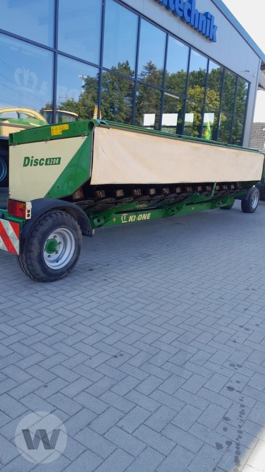 Krone X-Disc 6200 GPS-SW - Segadora: foto 1 Krone X-Disc 6200 GPS-SW - Segadora: foto 1