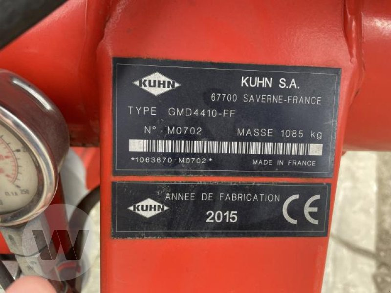 Kuhn GMD 4410 - Segadora: foto 3 Kuhn GMD 4410 - Segadora: foto 3