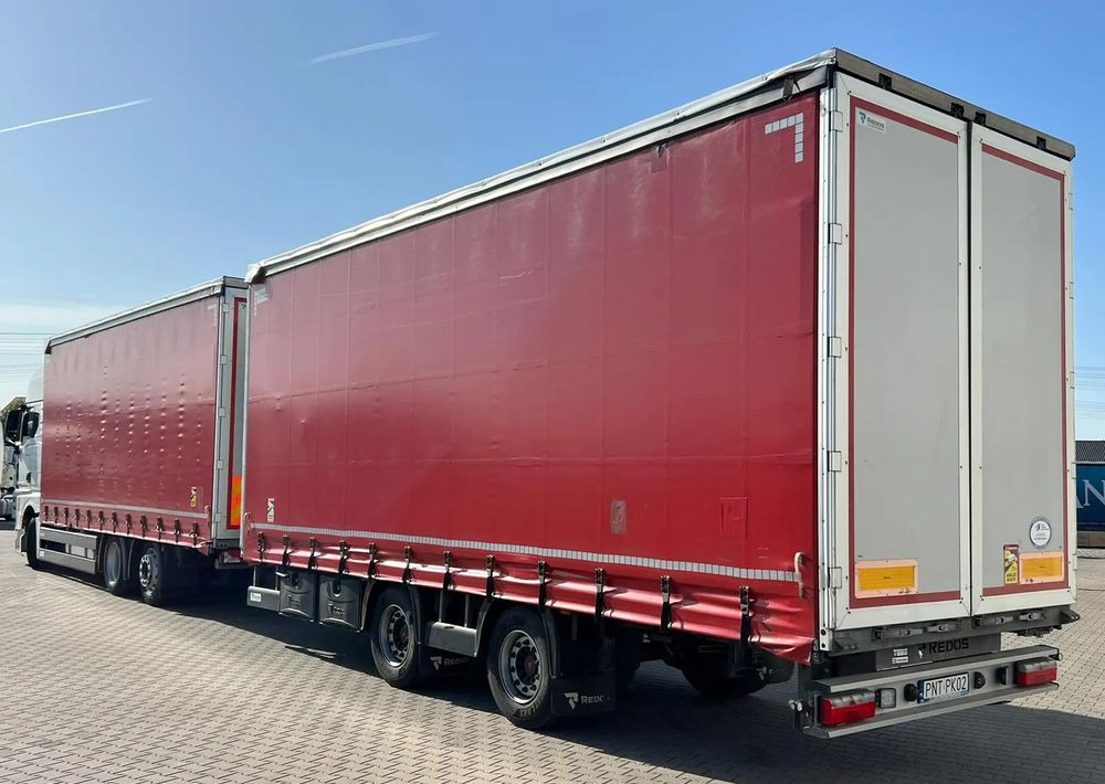 MAN TGX 26.470 z przyczepą Redos - Camión lona: foto 4 MAN TGX 26.470 z przyczepą Redos - Camión lona: foto 4