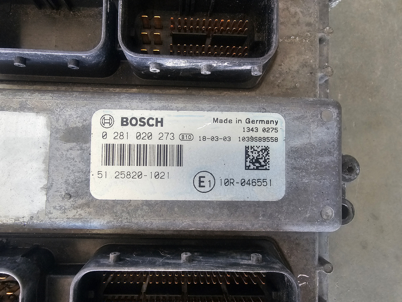 MAN TGS TGX EURO 6 / D2676 / ENGINE CONTROL UNIT - Unidad de control: foto 3 MAN TGS TGX EURO 6 / D2676 / ENGINE CONTROL UNIT - Unidad de control: foto 3