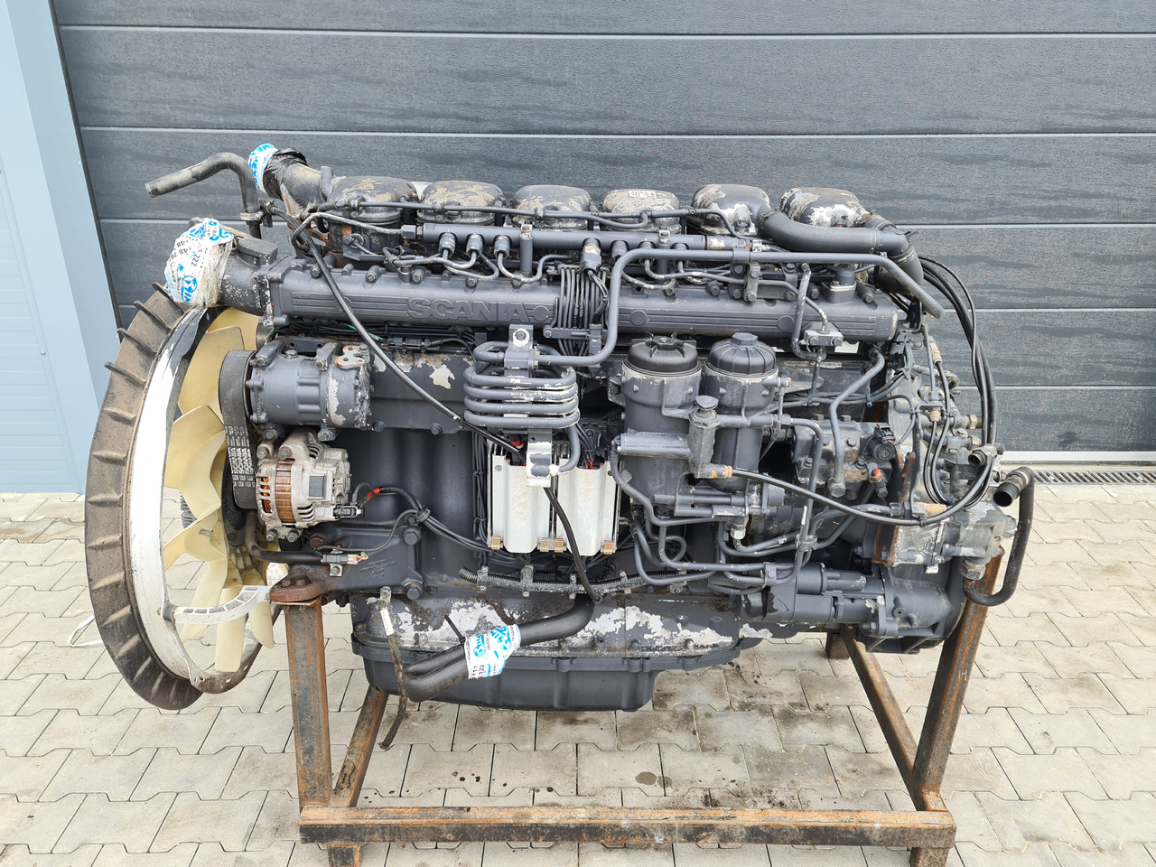 SCANIA ENGINE / DC13 147 L01 450HP / EURO 6 / WORLDWIDE DELIVERY - Motor: foto 1 SCANIA ENGINE / DC13 147 L01 450HP / EURO 6 / WORLDWIDE DELIVERY - Motor: foto 1