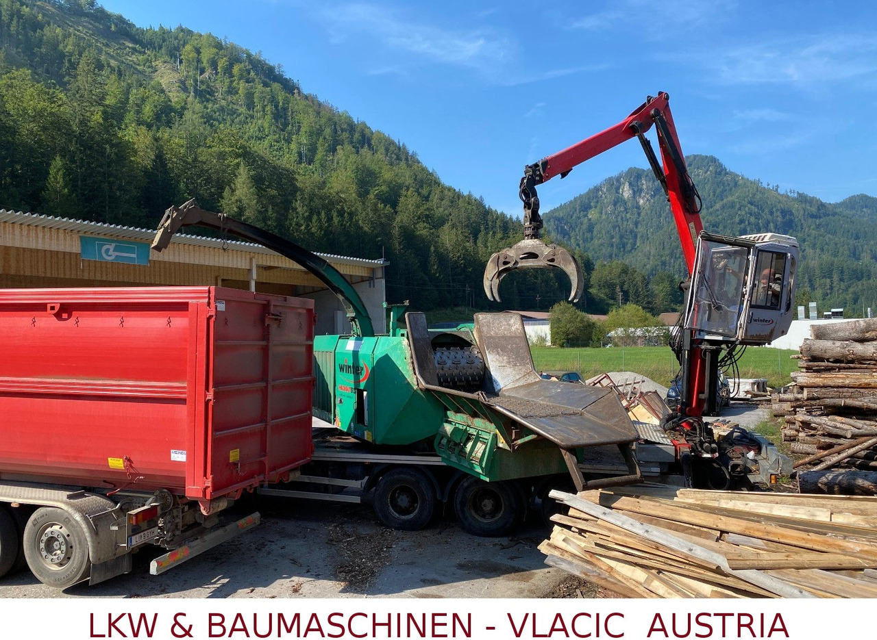 DAF CF85 Holzhackmaschine JENZ HEM 700 - Camión forestal: foto 3 DAF CF85 Holzhackmaschine JENZ HEM 700 - Camión forestal: foto 3