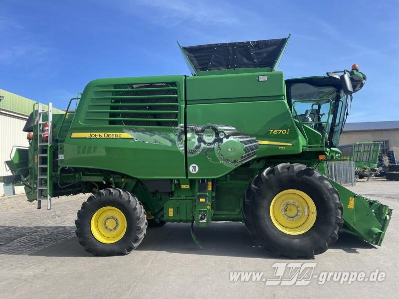 Cosechadora de granos John Deere T670 i: foto 8