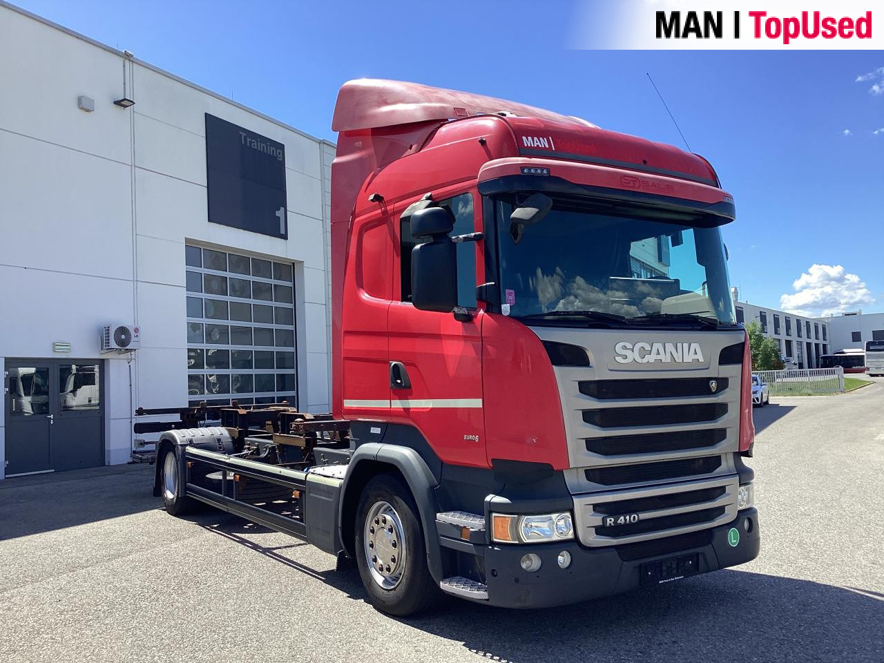 Camión portacontenedore/ Intercambiable SCANIA R410: foto 9