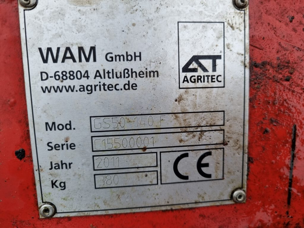 WAM GS50-140F mower - Segadora: foto 4 WAM GS50-140F mower - Segadora: foto 4