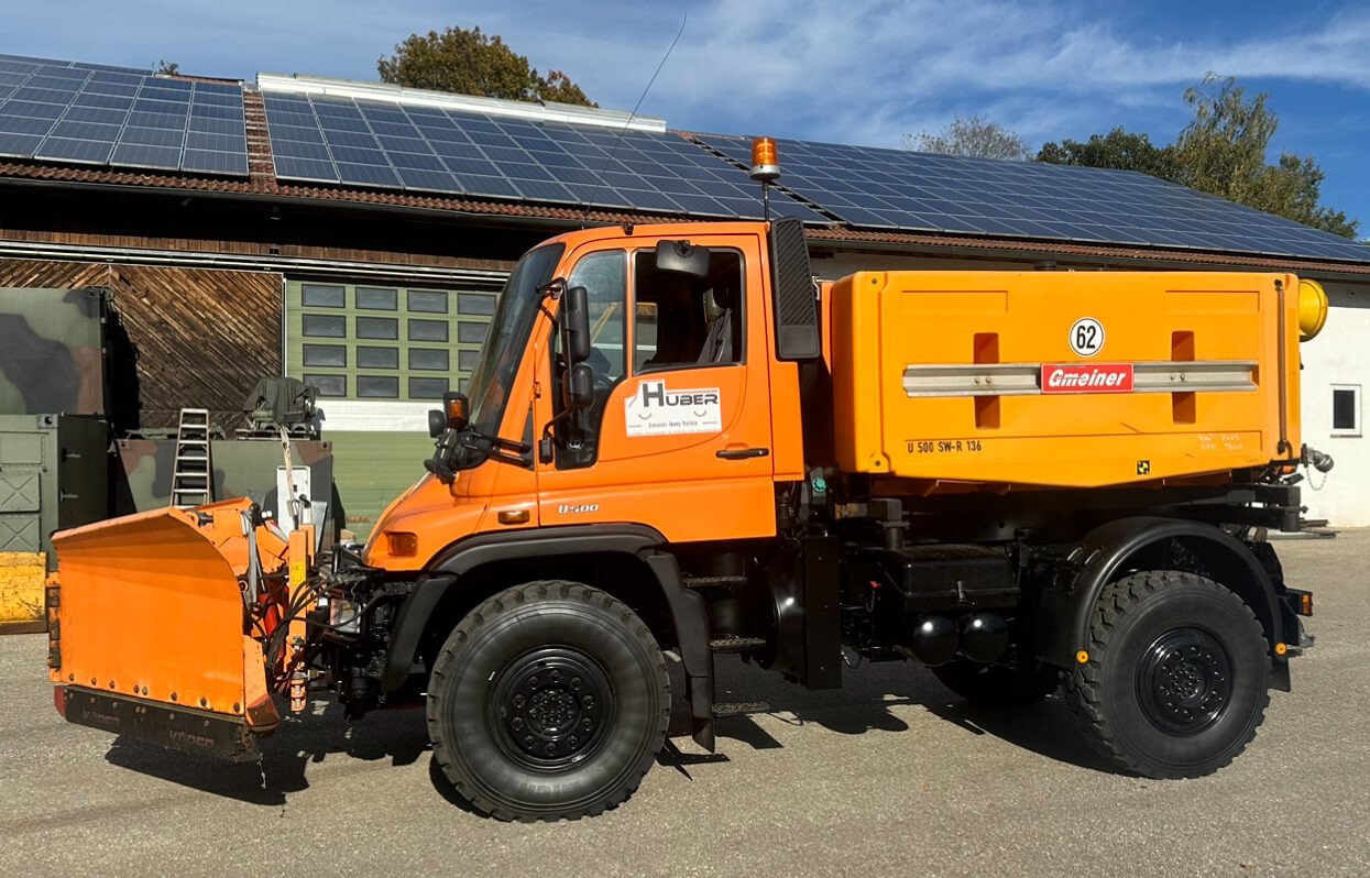 Unimog 500 - U500 Sonderangebot Mercedes Benz 405 - Camión volquete, Máquina quitanieve: foto 1 Unimog 500 - U500 Sonderangebot Mercedes Benz 405 - Camión volquete, Máquina quitanieve: foto 1