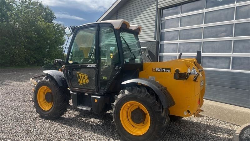 JCB 531-70 Loadall med pallegafler - Manipulador telescópico: foto 3 JCB 531-70 Loadall med pallegafler - Manipulador telescópico: foto 3