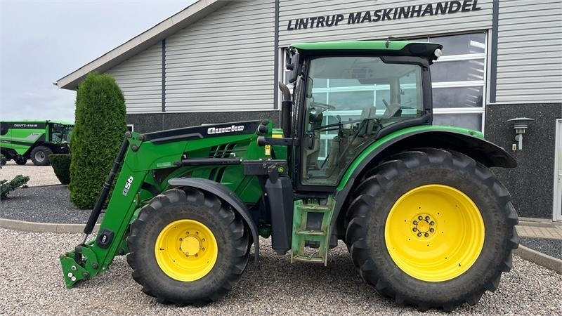 Leasing para John Deere 6115R Med frontlæsser og krybegear  John Deere 6115R Med frontlæsser og krybegear: foto 12