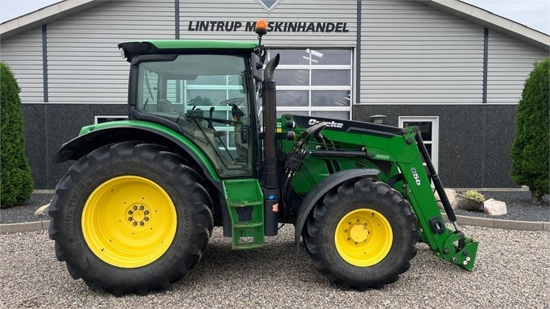 Leasing para John Deere 6115R Med frontlæsser og krybegear  John Deere 6115R Med frontlæsser og krybegear: foto 9