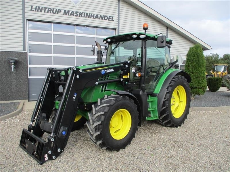 John Deere 6125R AutoPower med frontlæsser - Tractor: foto 2 John Deere 6125R AutoPower med frontlæsser - Tractor: foto 2
