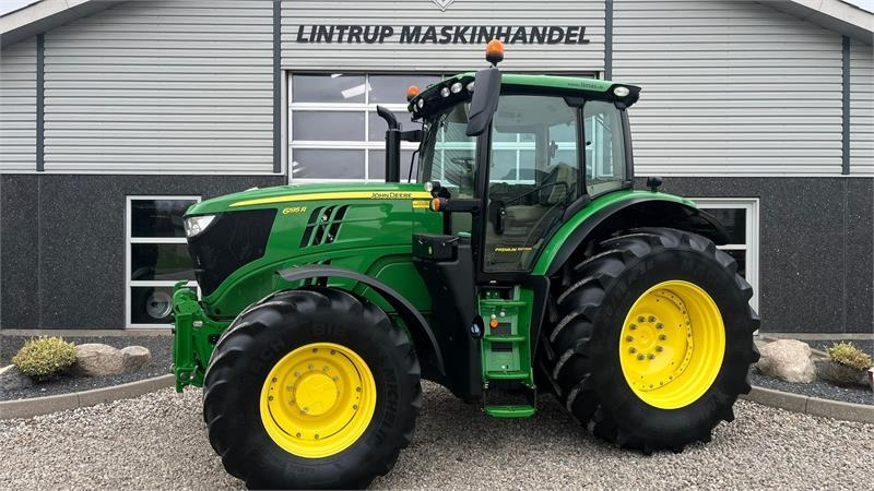John Deere 6195R Premium Edition med frontlift - Tractor: foto 1 John Deere 6195R Premium Edition med frontlift - Tractor: foto 1