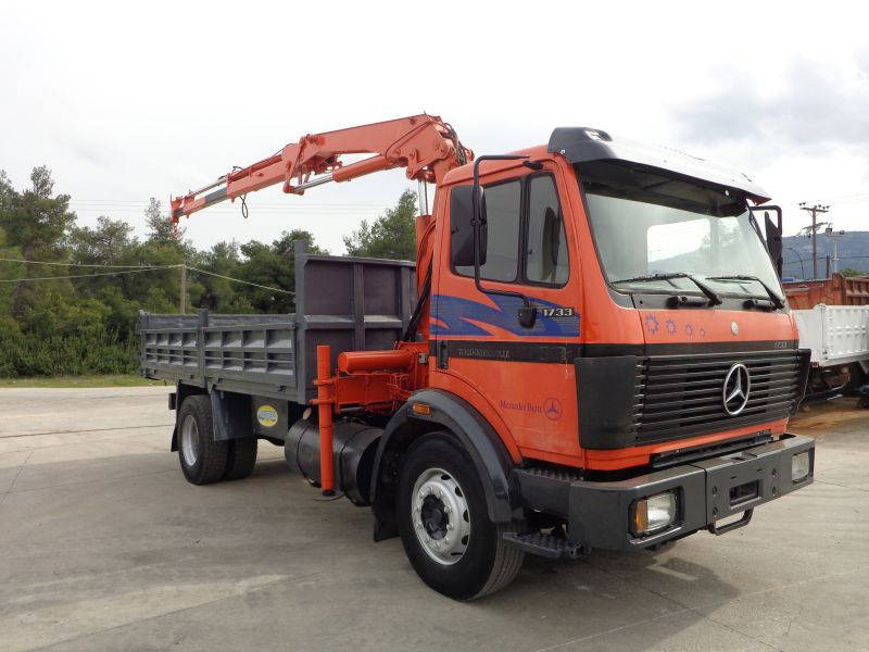 Mercedes-Benz SK 1722 Mercedes Benz SK1722 4X2 Kipper AND Crane - Camión volquete: foto 2 Mercedes-Benz SK 1722 Mercedes Benz SK1722 4X2 Kipper AND Crane - Camión volquete: foto 2