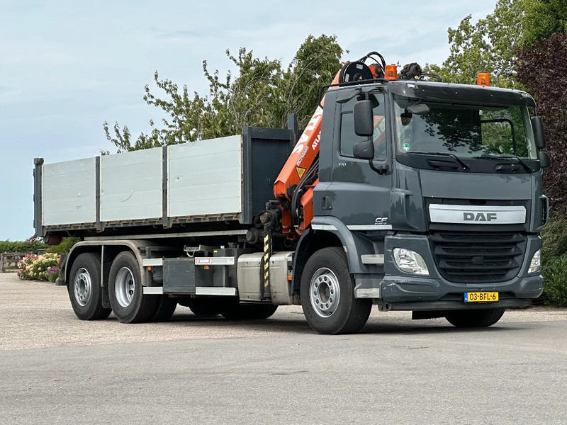DAF CF 370 EURO6!!6x2!KRAAN/KRAN/KABEL/ABROLLKIPPER!!2014!! - Camión con equipo de cable, Camión grúa: foto 2 DAF CF 370 EURO6!!6x2!KRAAN/KRAN/KABEL/ABROLLKIPPER!!2014!! - Camión con equipo de cable, Camión grúa: foto 2