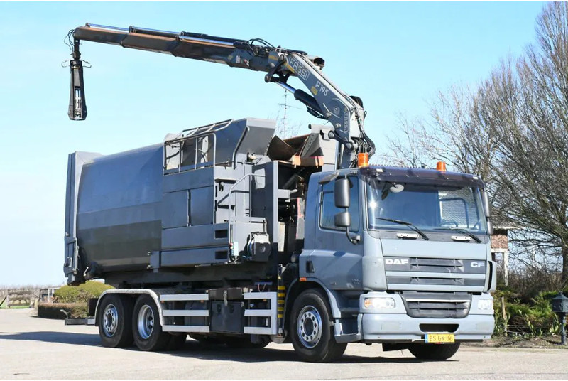 DAF CF75/310 FAN !!KRAAN/HAAK!!PERSCONTAINER!!HIGH PRESURRE CLEANING!!HOGEDRUK REINIGING!!HOCH DRUCK WASHEN SYSTEM!!REINIGING!GEJO B - Camión multibasculante, Camión grúa: foto 1 DAF CF75/310 FAN !!KRAAN/HAAK!!PERSCONTAINER!!HIGH PRESURRE CLEANING!!HOGEDRUK REINIGING!!HOCH DRUCK WASHEN SYSTEM!!REINIGING!GEJO B - Camión multibasculante, Camión grúa: foto 1