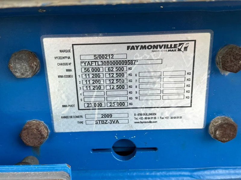 Leasing para Faymonville MEGAMAX!!STBZ-3VA EXTENDABLE! REMOVABLE NECK!3x Steering!! Faymonville MEGAMAX!!STBZ-3VA EXTENDABLE! REMOVABLE NECK!3x Steering!!: foto 9