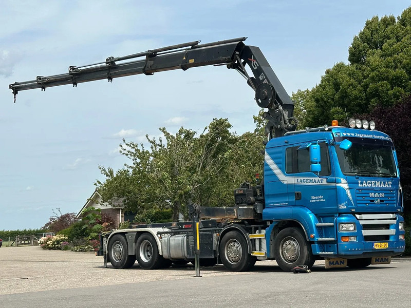 MAN TGA 35.440 8x2 HIAB 37TM!!RADIO REMOTE/CONTAINER SYSTEM! - Camión con equipo de cable, Camión grúa: foto 3 MAN TGA 35.440 8x2 HIAB 37TM!!RADIO REMOTE/CONTAINER SYSTEM! - Camión con equipo de cable, Camión grúa: foto 3