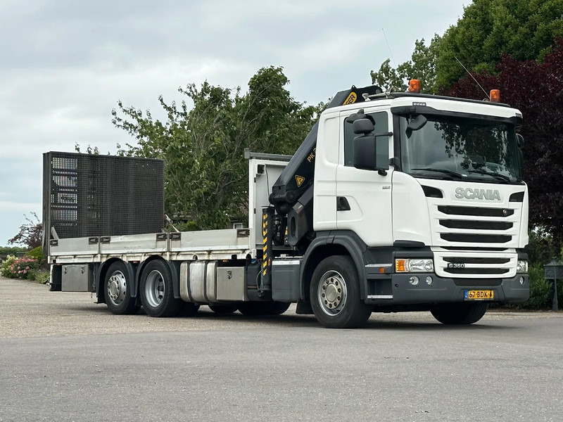 Scania G360 EURO6!!KRAAN/KRAN/MACHINE/MASCHINE/RAMPEN!!TRANSPORTER!LIER/WINCH!! - Camión portavehículos, Camión grúa: foto 2 Scania G360 EURO6!!KRAAN/KRAN/MACHINE/MASCHINE/RAMPEN!!TRANSPORTER!LIER/WINCH!! - Camión portavehículos, Camión grúa: foto 2