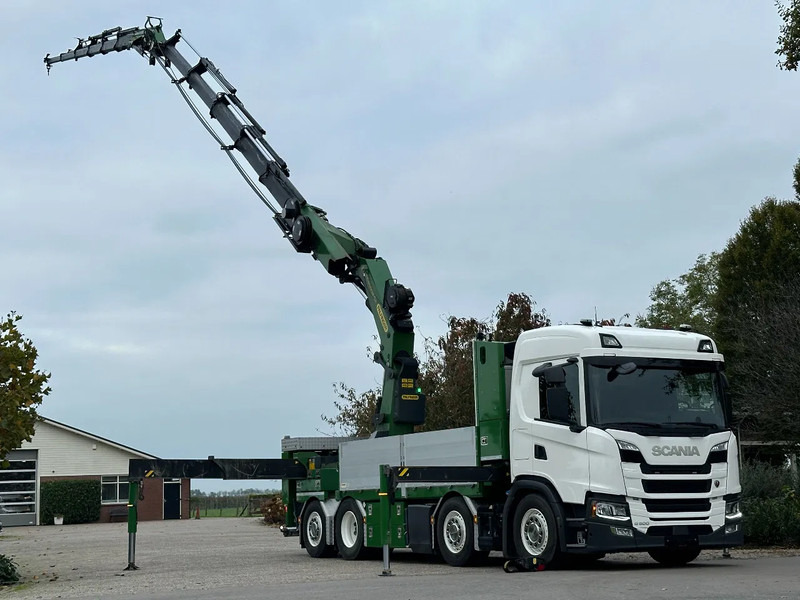 Scania G500 NGS 8X2 !!EURO6!!21DKM!! 2022!! PALFINGER 65TM/JIB/LIER/WINCH!!TOP!!ROOF/DACH/MONTAGE!!MANUTENTION!! CRANE!!GRUE!! - Camión grúa: foto 1 Scania G500 NGS 8X2 !!EURO6!!21DKM!! 2022!! PALFINGER 65TM/JIB/LIER/WINCH!!TOP!!ROOF/DACH/MONTAGE!!MANUTENTION!! CRANE!!GRUE!! - Camión grúa: foto 1