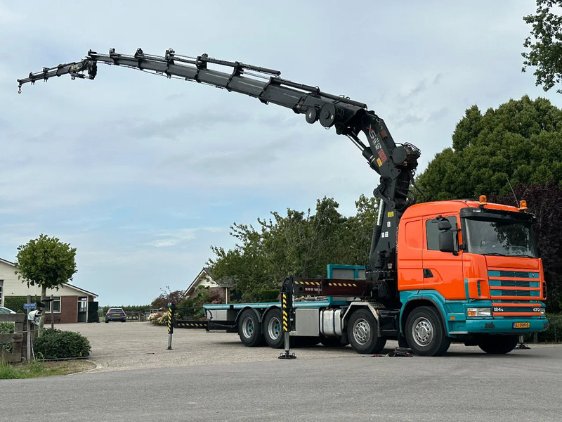 Scania R124-470 8X4!! HIAB70TM/FLY-JIB!!WINCH/LIER!!TOP!! - Camión grúa: foto 3 Scania R124-470 8X4!! HIAB70TM/FLY-JIB!!WINCH/LIER!!TOP!! - Camión grúa: foto 3