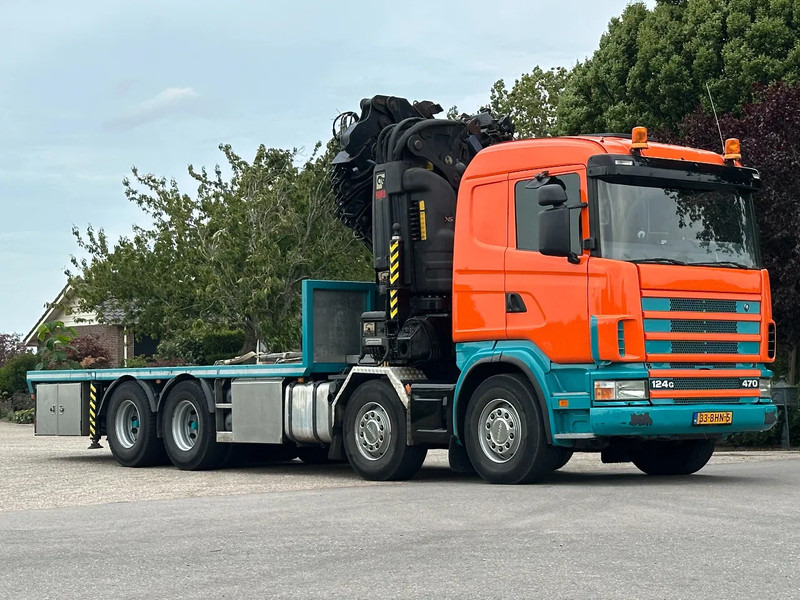Scania R124-470 8X4!! HIAB70TM/FLY-JIB!!WINCH/LIER!!TOP!! - Camión grúa: foto 4 Scania R124-470 8X4!! HIAB70TM/FLY-JIB!!WINCH/LIER!!TOP!! - Camión grúa: foto 4