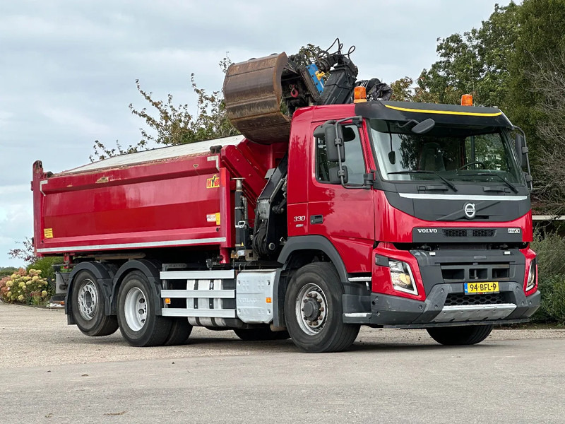 Volvo FMX 330 EURO6!!6X4!!VOORAS AANGEDREVEN!!Z-Kraan/KIPPER!! - Camión volquete, Camión grúa: foto 5 Volvo FMX 330 EURO6!!6X4!!VOORAS AANGEDREVEN!!Z-Kraan/KIPPER!! - Camión volquete, Camión grúa: foto 5