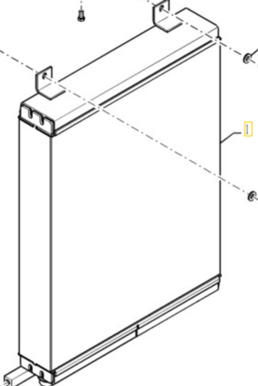Case 84279839 - Enfriador de aceite para Maquinaria de construcción: foto 2 Case 84279839 - Enfriador de aceite para Maquinaria de construcción: foto 2