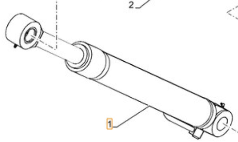 Case KAV20210 - Cilindro hidráulico para Maquinaria de construcción: foto 1 Case KAV20210 - Cilindro hidráulico para Maquinaria de construcción: foto 1