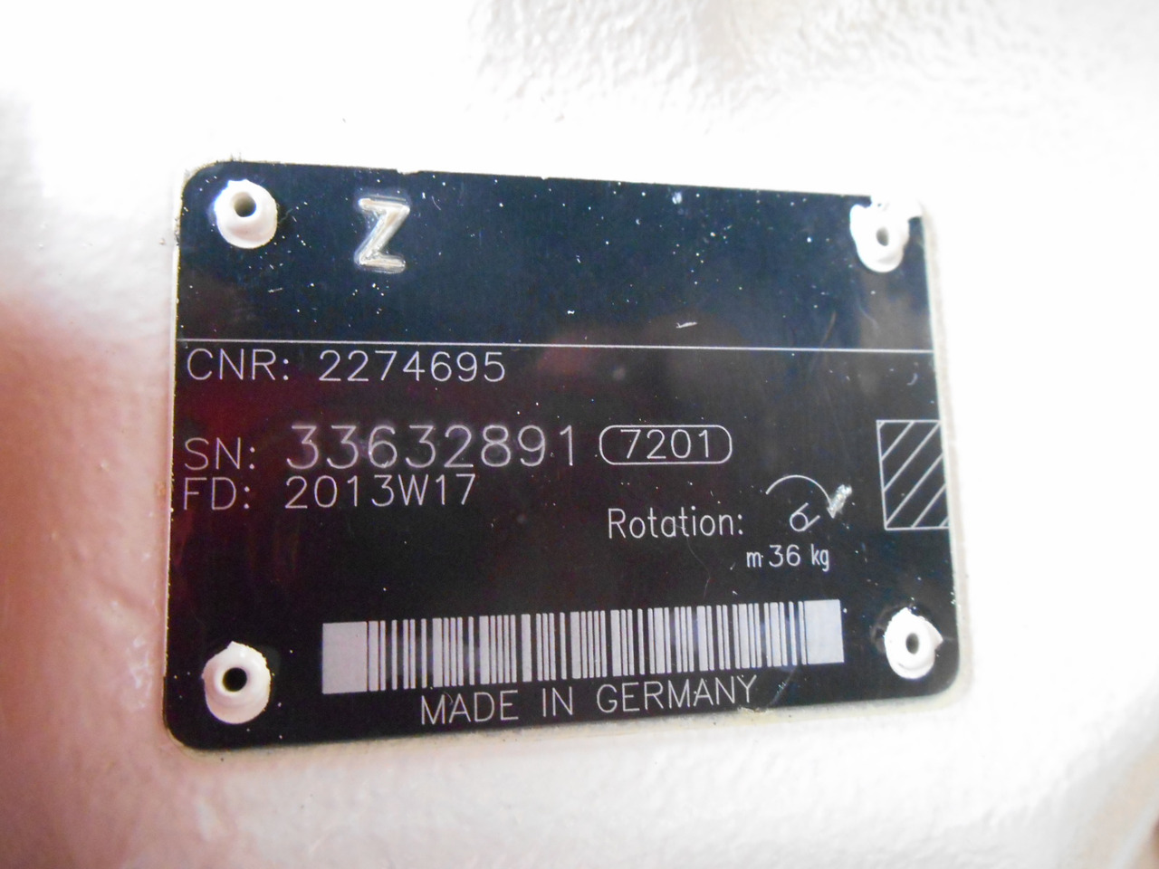 Caterpillar 2274695 - Motor hidráulico para Maquinaria agrícola: foto 4 Caterpillar 2274695 - Motor hidráulico para Maquinaria agrícola: foto 4