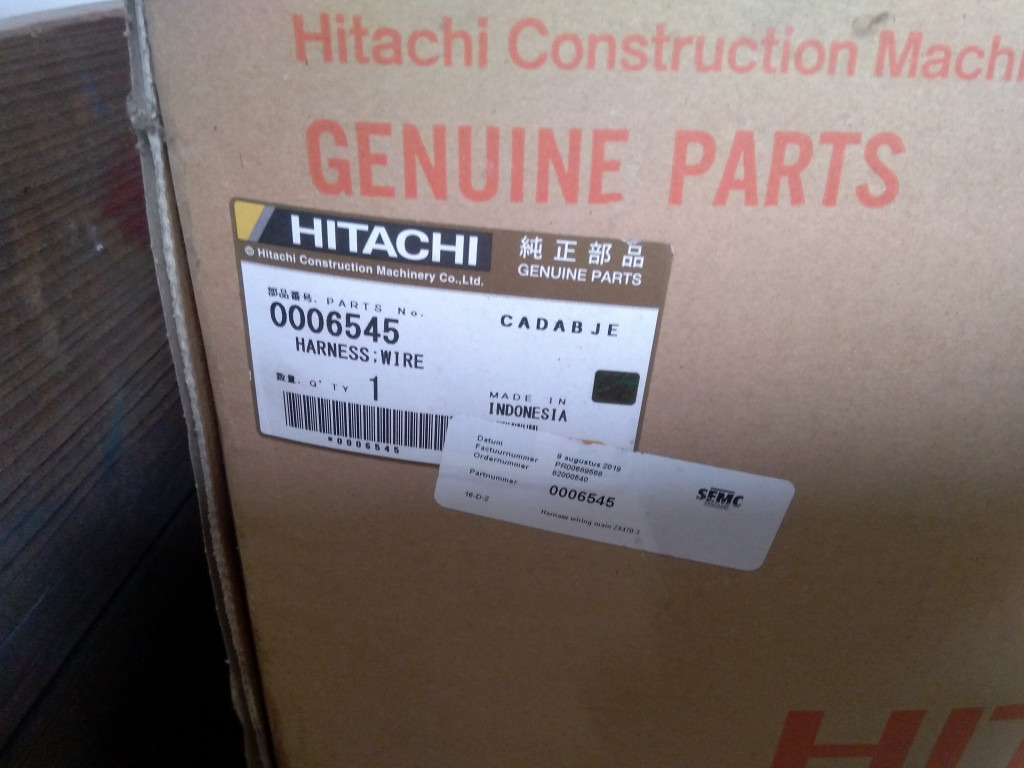 Hitachi 0006545 - Cables/ Alambres para Maquinaria de construcción: foto 3 Hitachi 0006545 - Cables/ Alambres para Maquinaria de construcción: foto 3
