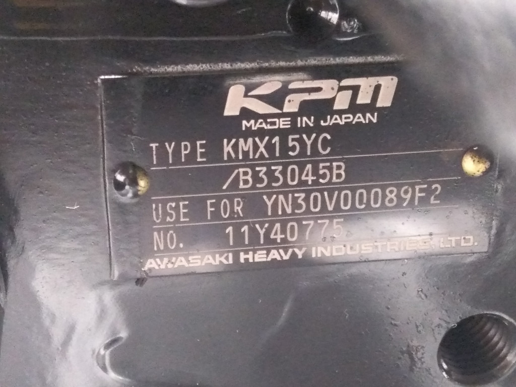 Kobelco YN30V00089F2 - Válvula hidráulica para Maquinaria de construcción: foto 1 Kobelco YN30V00089F2 - Válvula hidráulica para Maquinaria de construcción: foto 1