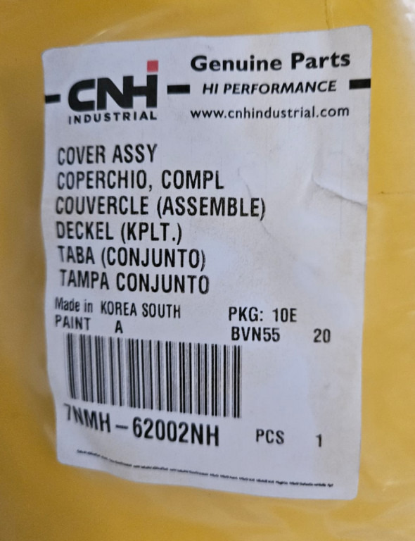 New Holland 7NMH-62002NH - Carrocería y exterior para Maquinaria agrícola: foto 5 New Holland 7NMH-62002NH - Carrocería y exterior para Maquinaria agrícola: foto 5