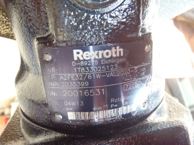 Rexroth A2FE32/61W-VAL202J-S - - Reductor de giro para Maquinaria de construcción: foto 3 Rexroth A2FE32/61W-VAL202J-S - - Reductor de giro para Maquinaria de construcción: foto 3