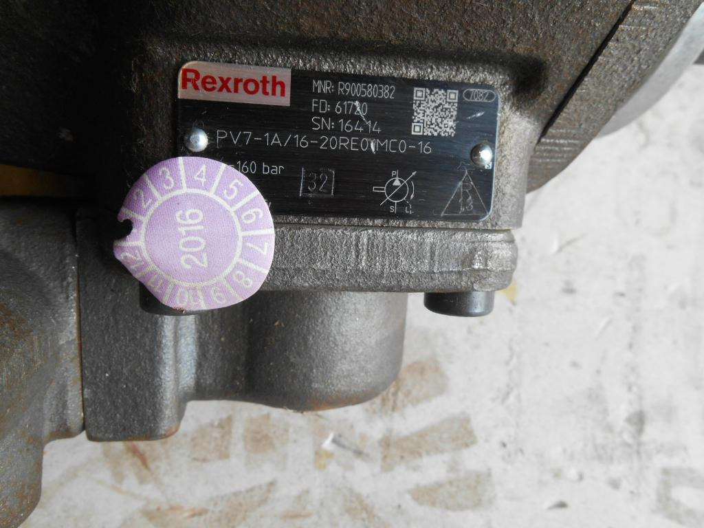 Rexroth PV7-1A/16-20RE01MCO-16 - - Bomba hidráulica para Maquinaria de construcción: foto 2 Rexroth PV7-1A/16-20RE01MCO-16 - - Bomba hidráulica para Maquinaria de construcción: foto 2
