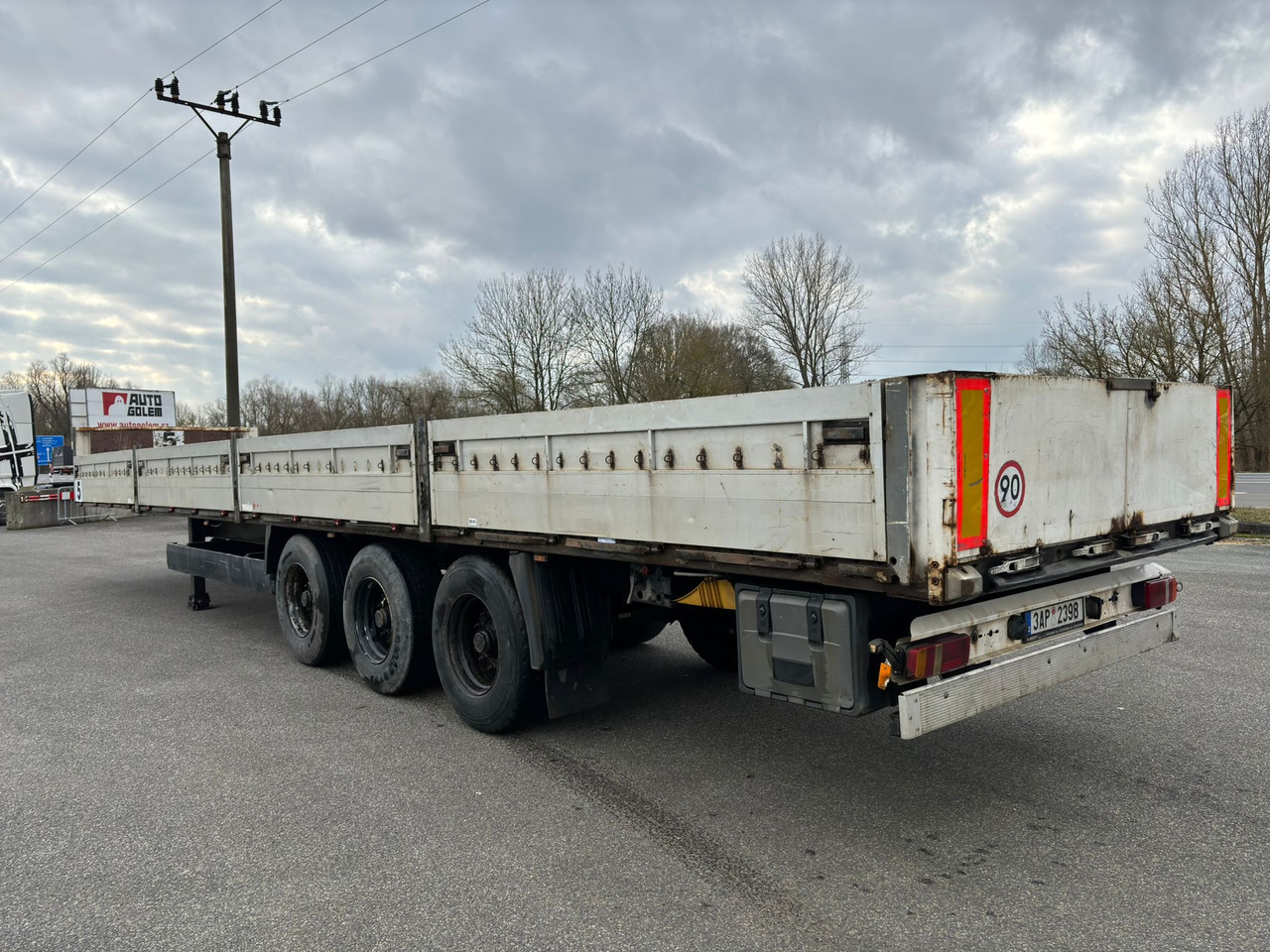 Semirremolque plataforma/ Caja abierta KRONE SD P: foto 6