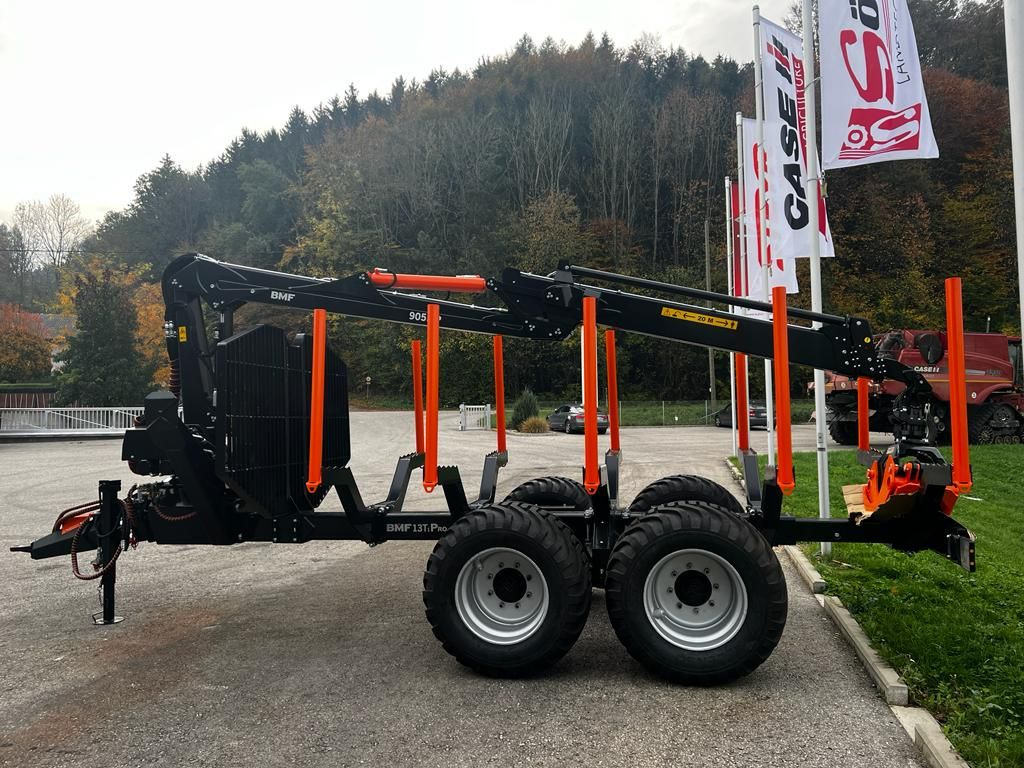 BMF BMF 13T1 PRO mit BMF 905 HP Kran - Remolque forestal: foto 4 BMF BMF 13T1 PRO mit BMF 905 HP Kran - Remolque forestal: foto 4