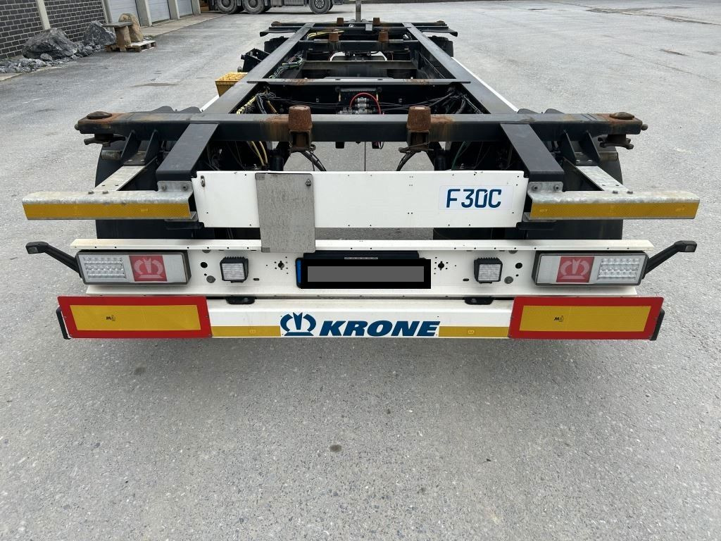 Remolque portacontenedore/ Intercambiable nuevo Krone 2 Achswechselfahrgestell, Typ: MAXI AZW 18 eL3B7: foto 8