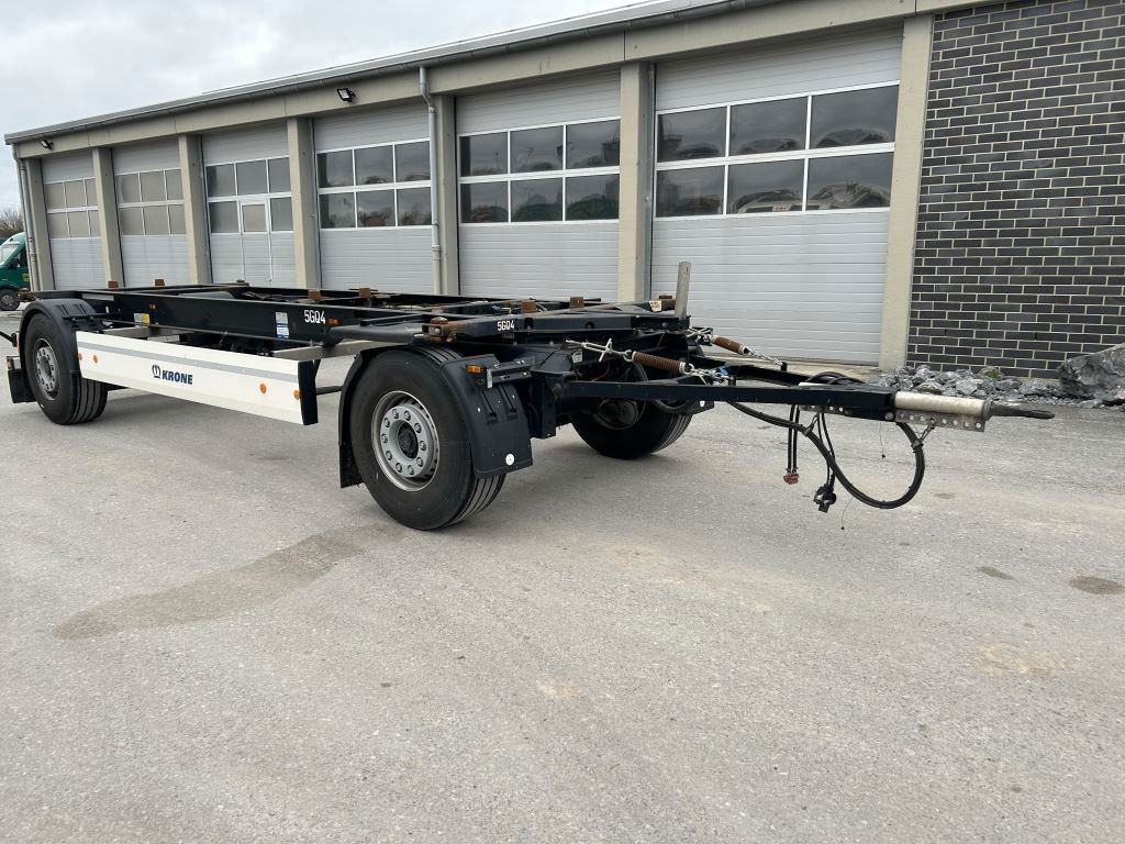 Krone 2 Achswechselfahrgestell, Typ: MAXI AZW 18 eL3B7 - Remolque portacontenedore/ Intercambiable: foto 4 Krone 2 Achswechselfahrgestell, Typ: MAXI AZW 18 eL3B7 - Remolque portacontenedore/ Intercambiable: foto 4
