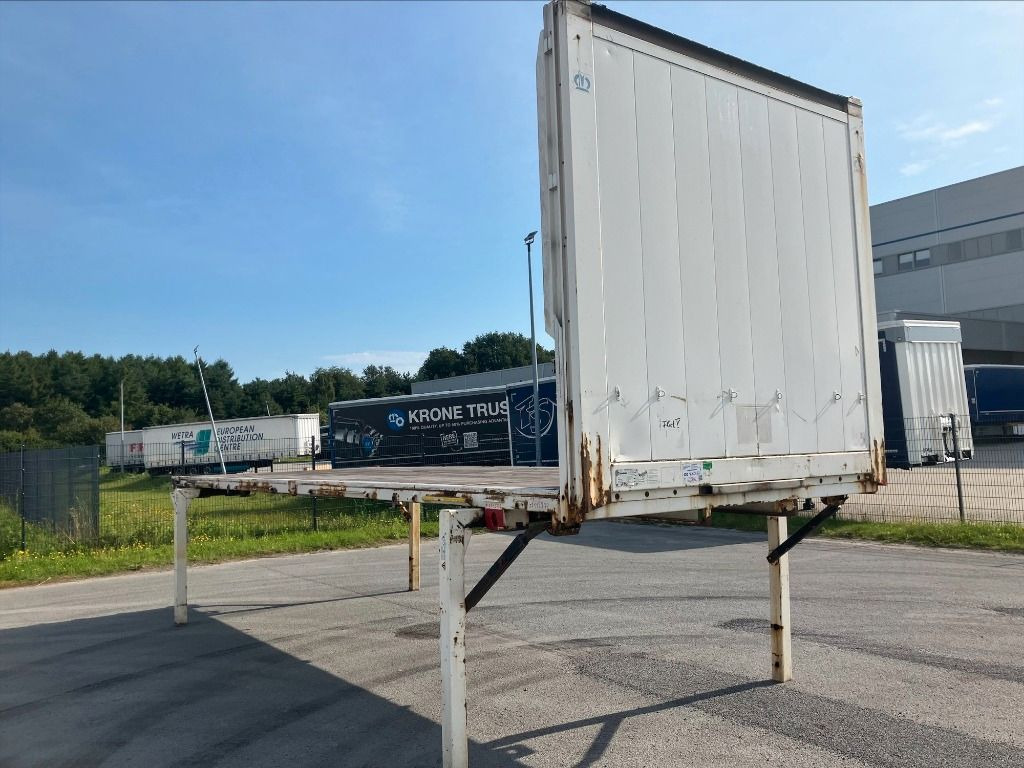 Carrocería abierta Krone Wechselbrücke Pritsche: foto 1