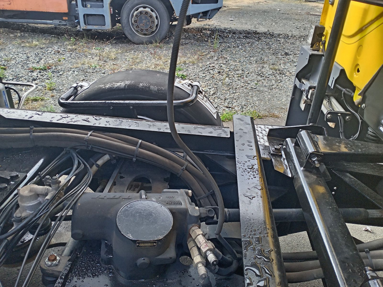 Mercedes-Benz Kamag Wiesel / WBH25 / KB3793 / mit Ganrantie - Camión portacontenedore/ Intercambiable: foto 5 Mercedes-Benz Kamag Wiesel / WBH25 / KB3793 / mit Ganrantie - Camión portacontenedore/ Intercambiable: foto 5