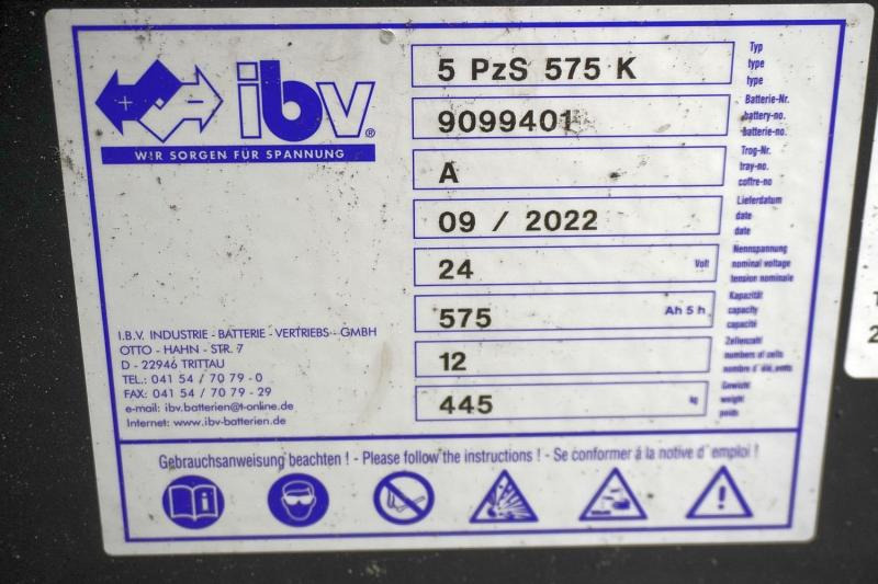 IBV 24 Volt 5 PzS 575 Ah - Acumulador para Equipo de manutención: foto 5 IBV 24 Volt 5 PzS 575 Ah - Acumulador para Equipo de manutención: foto 5
