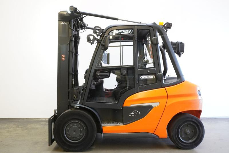 Linde H 50 D/600 1204-01 - Carretilla elevadora diésel: foto 4 Linde H 50 D/600 1204-01 - Carretilla elevadora diésel: foto 4